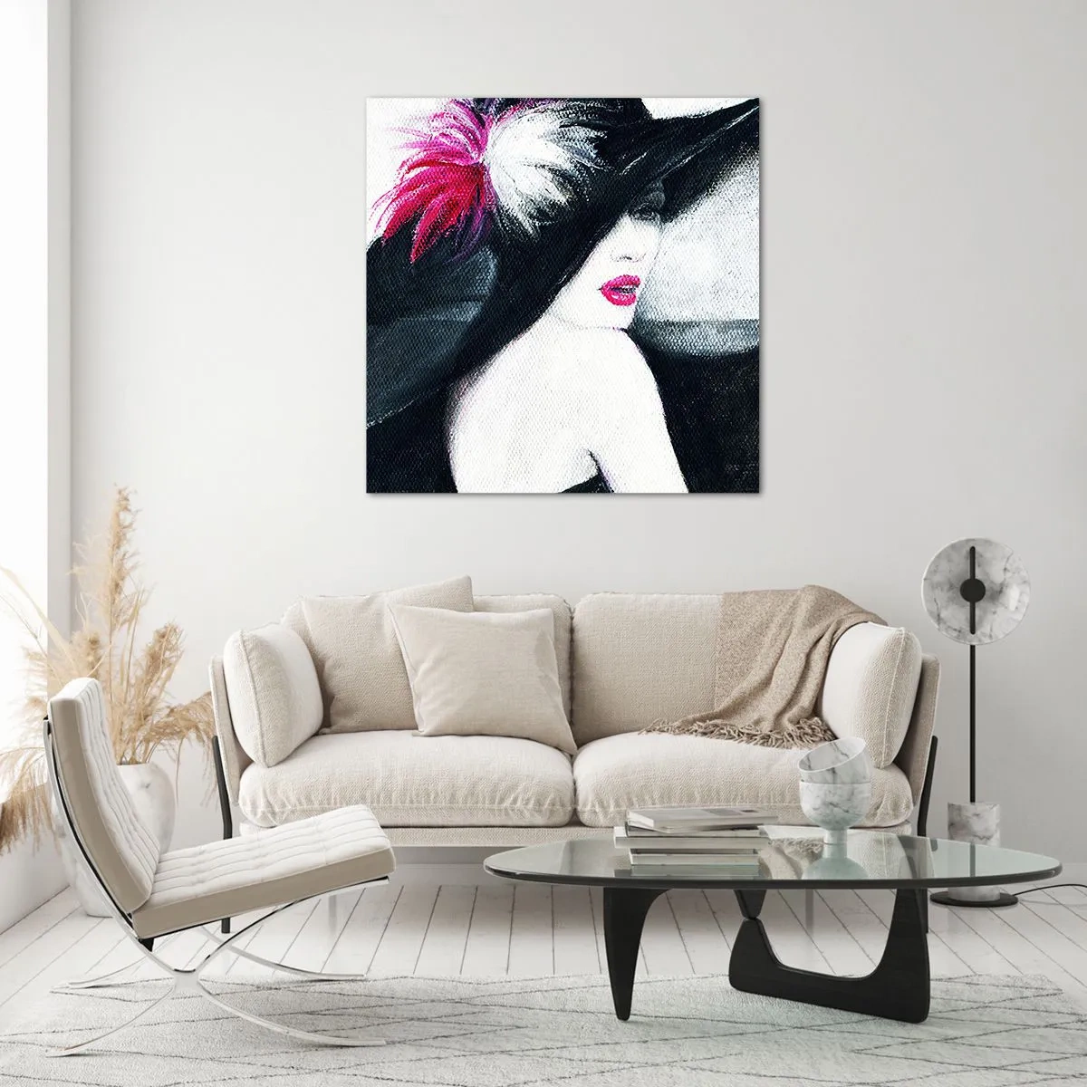 Glasbild - Bild auf glas - Immer ein Geheimnis - 50x50 cm