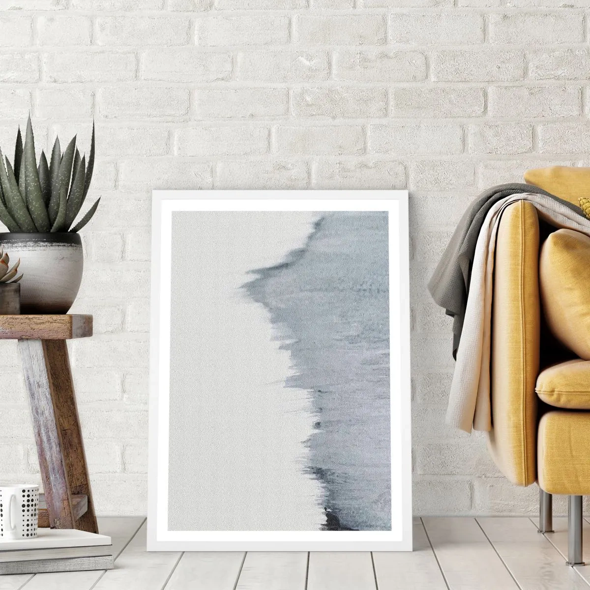 Poster in einem weißen Rahmen - Mysteriöse Aufzeichnung - 50x70 cm