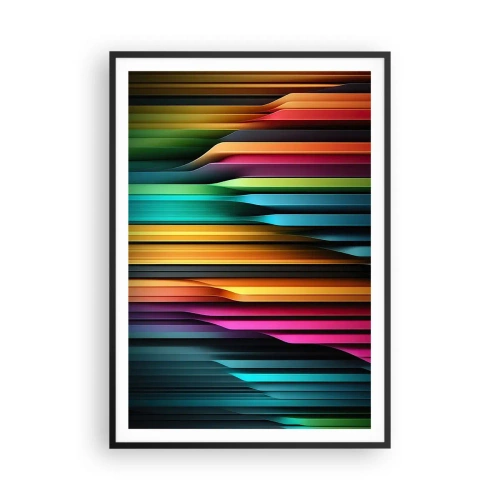Poster in einem schwarzem Rahmen - Lichtorgan - 70x100 cm
