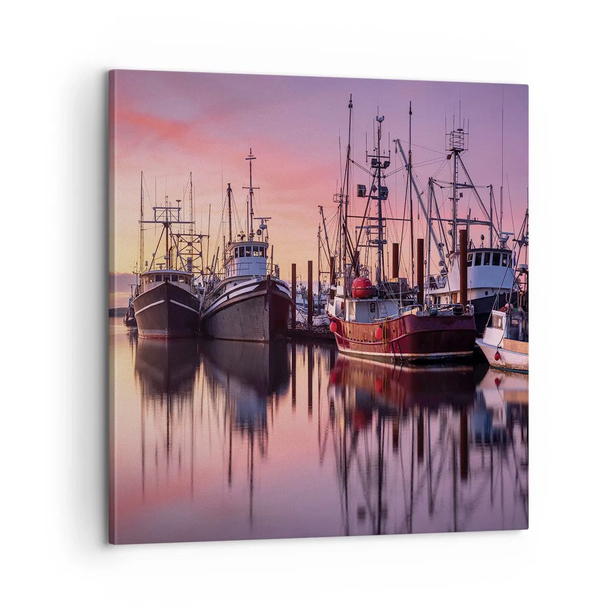 Bild auf Leinwand - Leinwandbild - Vor dem nächsten Tag - 60x60 cm