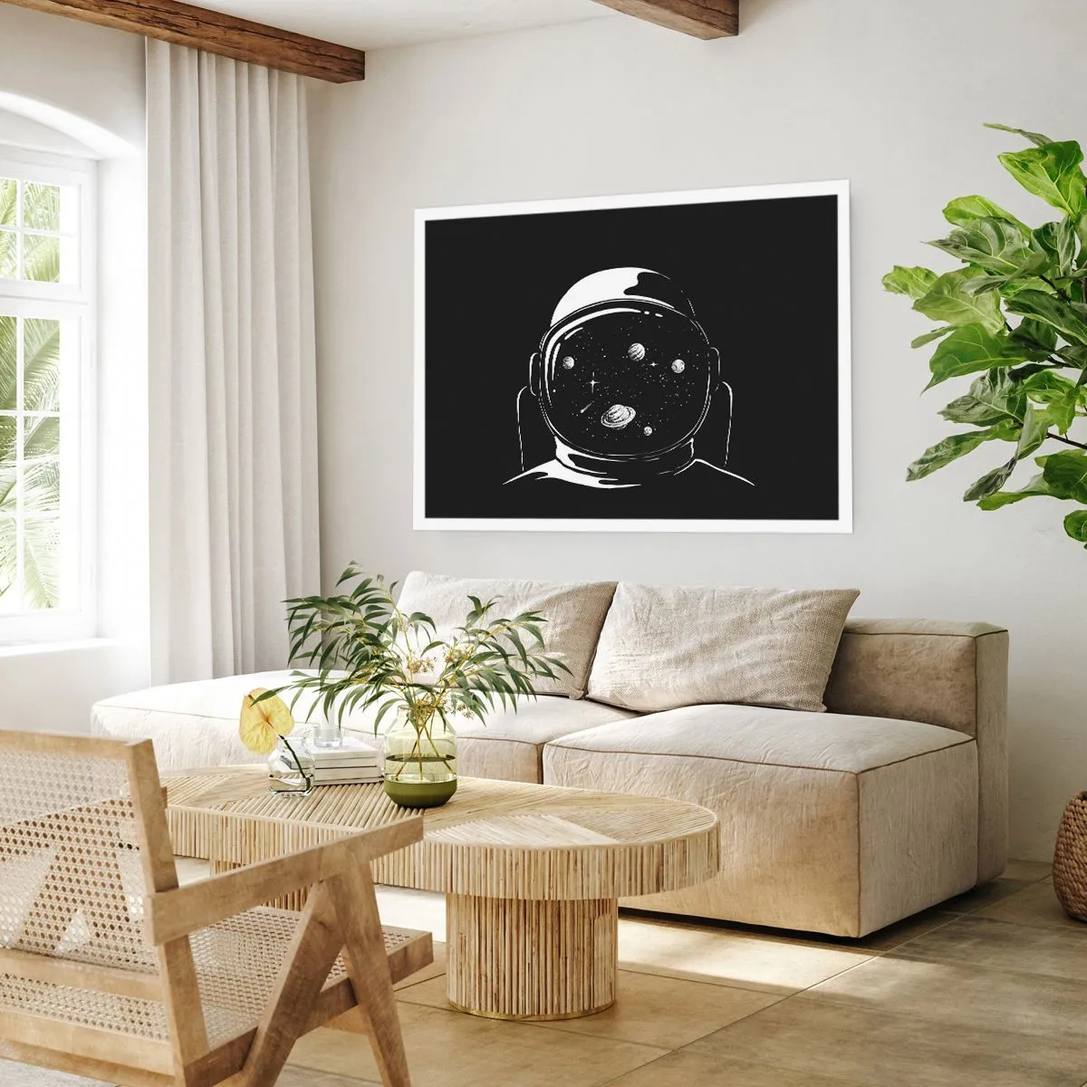 Poster - Schöne Aussicht - 50x40 cm