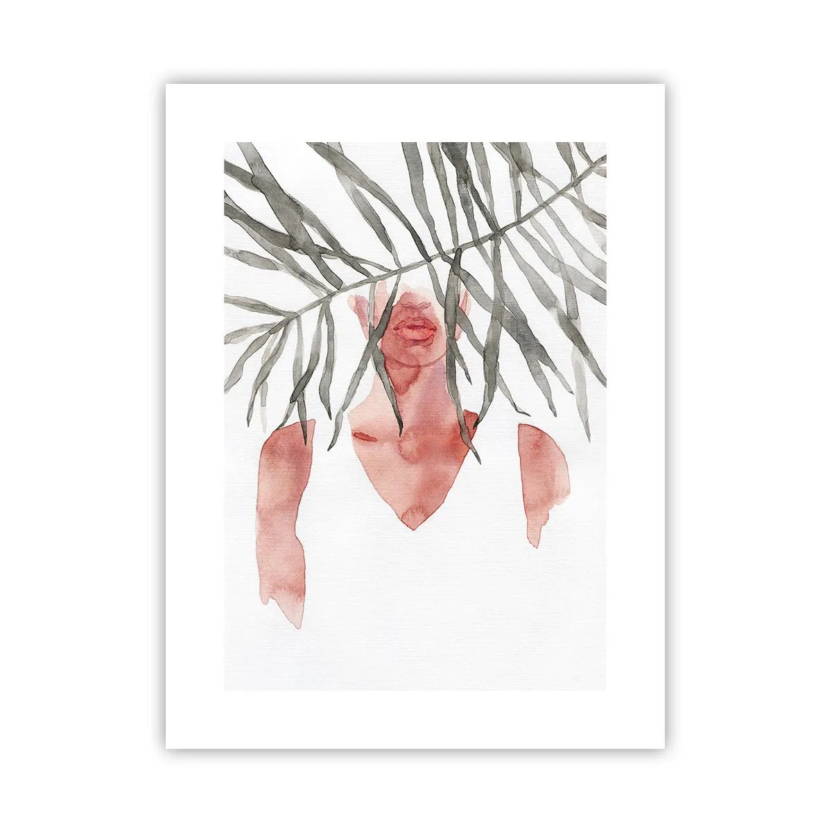 Poster - Dame der Tropen - 30x40 cm