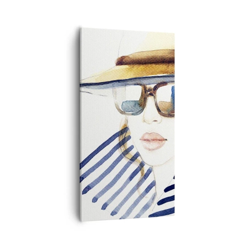 Bild auf Leinwand - Leinwandbild - Florida heißt Sie willkommen! - 55x100 cm