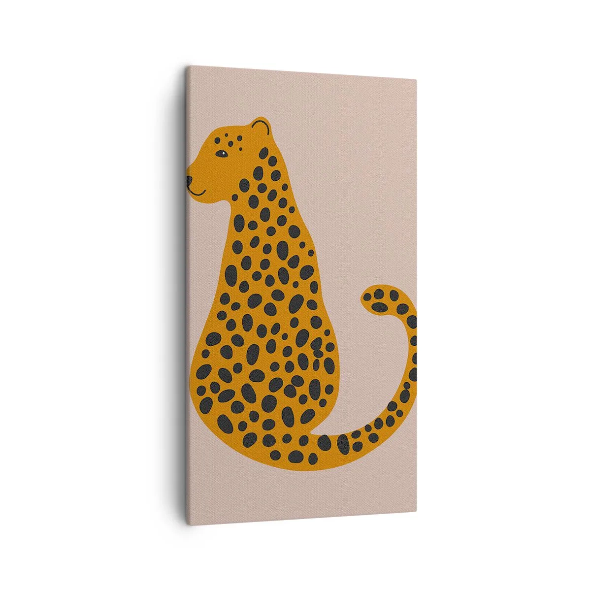 Bild auf Leinwand - Leinwandbild - Leopardenmuster ist ein modisches Muster - 45x80 cm