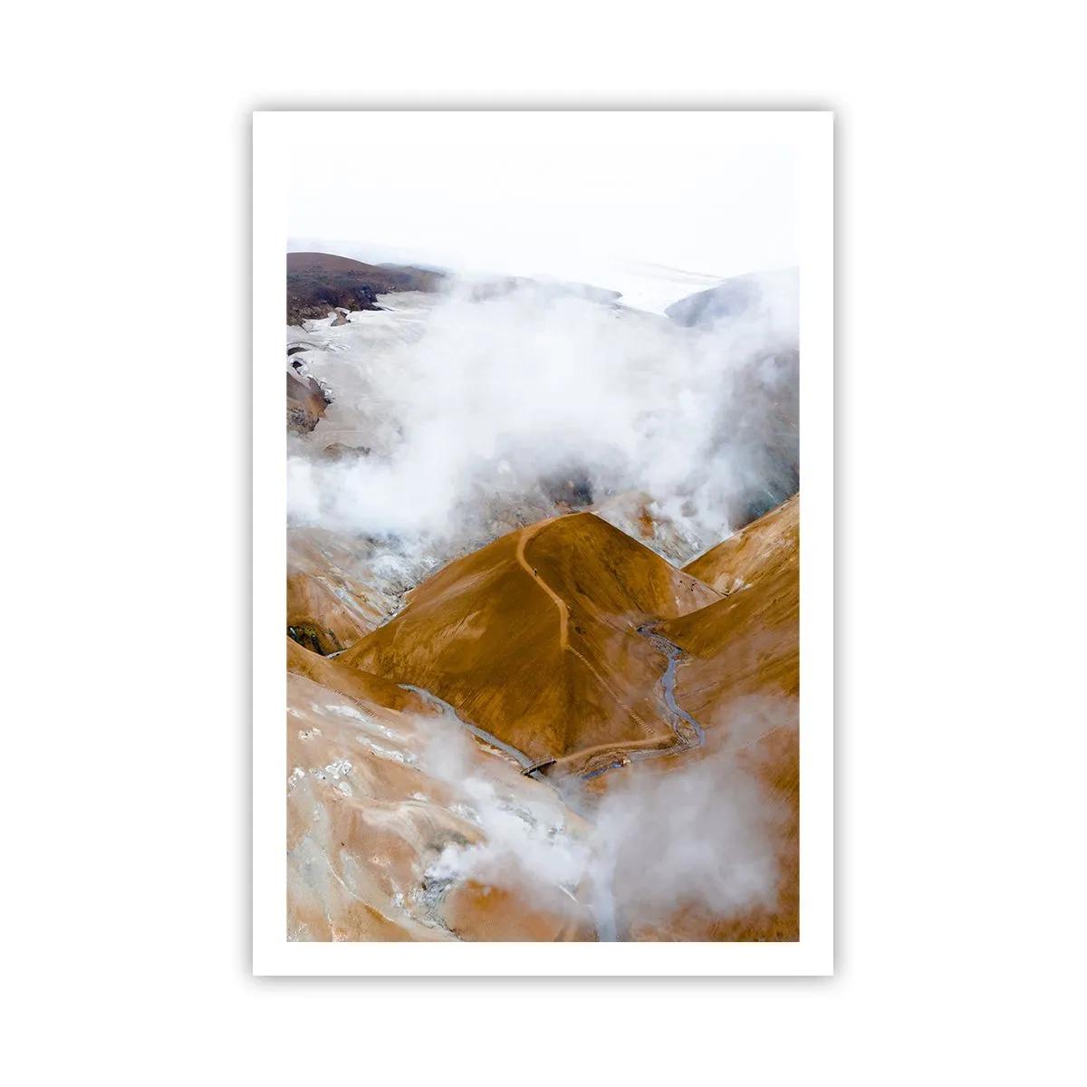 Poster - Islands rohe Schönheit - 61x91 cm