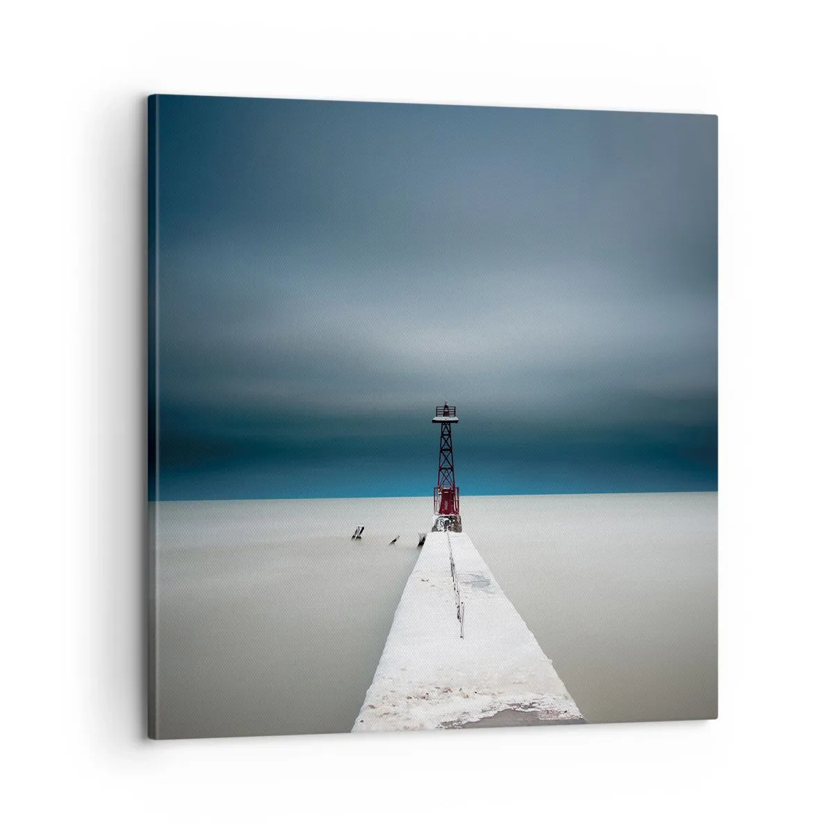 Bild auf Leinwand - Leinwandbild - Um der Weite zu begegnen - 60x60 cm