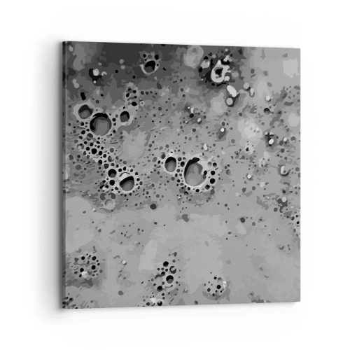 Bild auf Leinwand - Leinwandbild - Wie eine Mondlandschaft - 70x70 cm