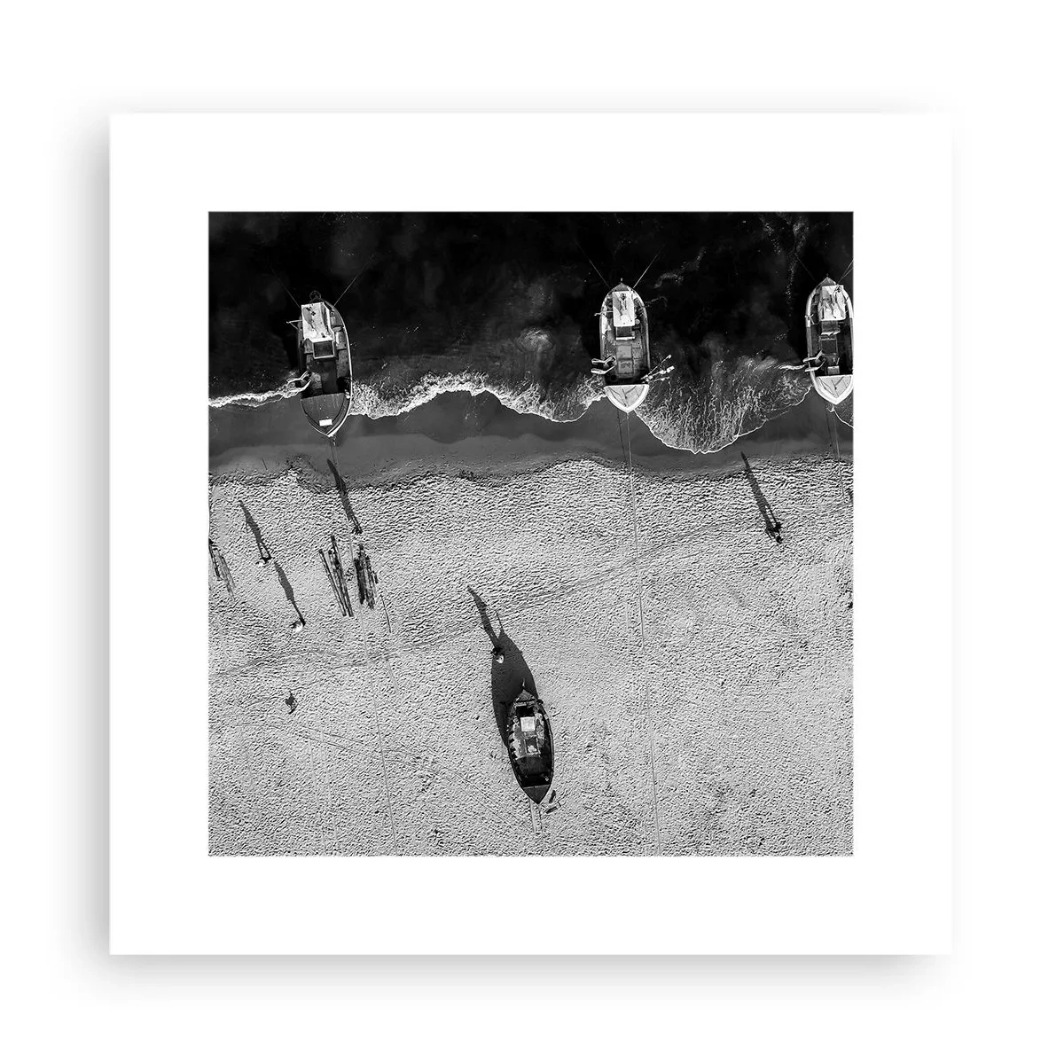 Poster - Immer noch am Ufer… - 30x30 cm