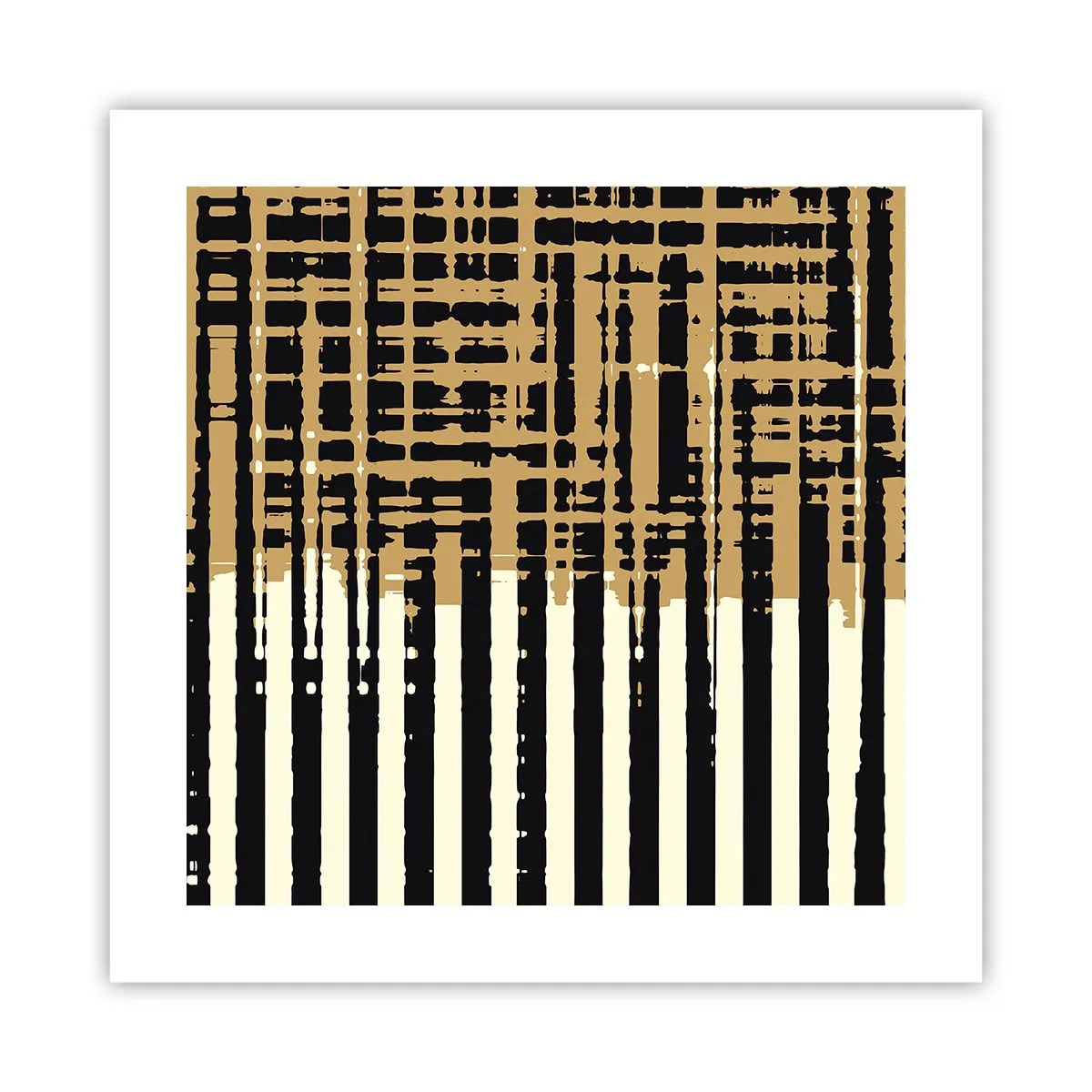 Poster - Architektonische Abstraktion - 40x40 cm