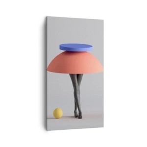 Bild auf Leinwand - Leinwandbild - Surrealistische Komposition - 45x80 cm