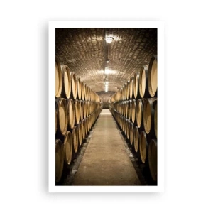 Poster - In einem gemauerten Keller - 61x91 cm