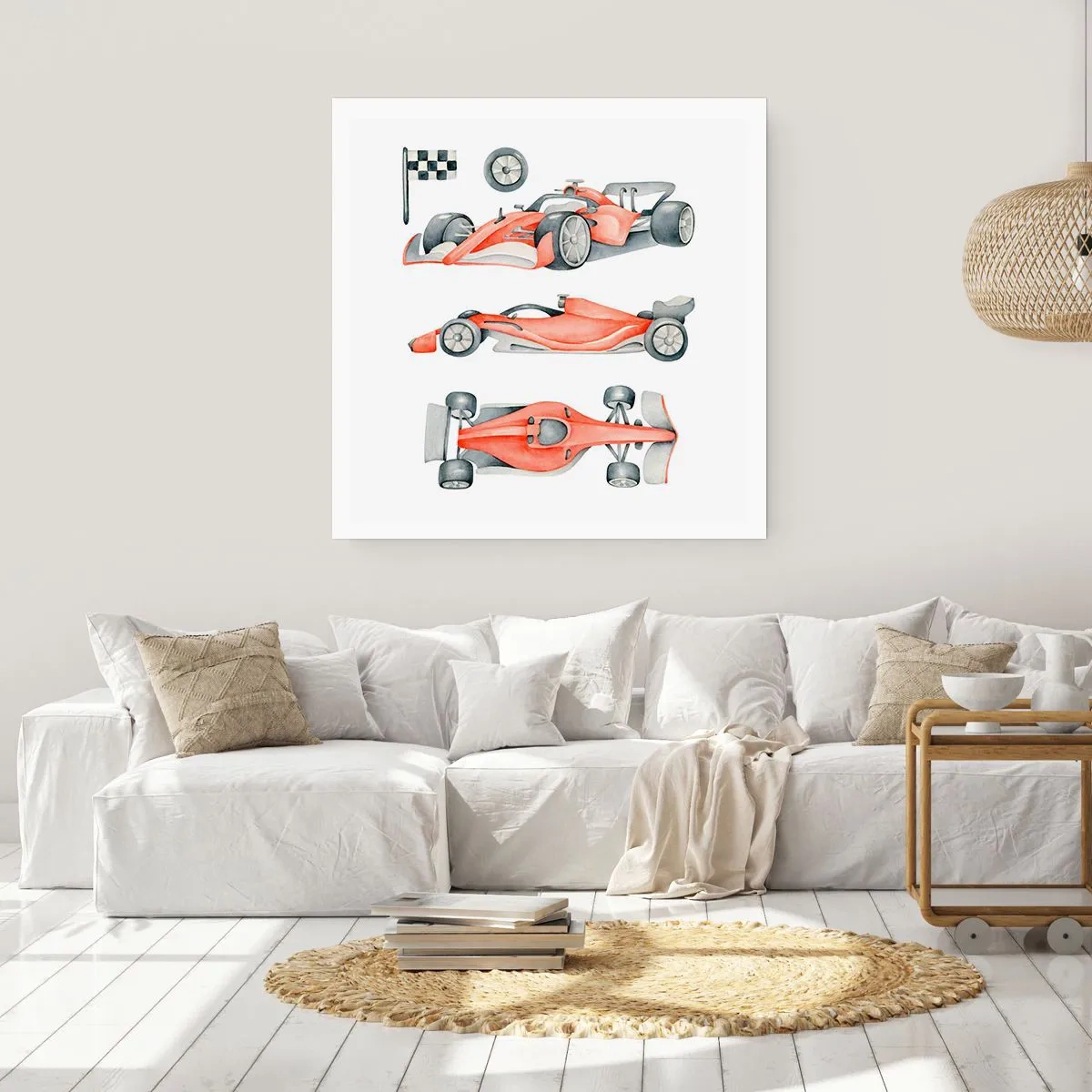 Poster - Dem Traum folgen - 60x60 cm