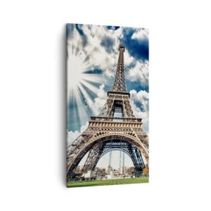 Bild auf Leinwand - Leinwandbild - Die Einzige unter der Sonne - 45x80 cm