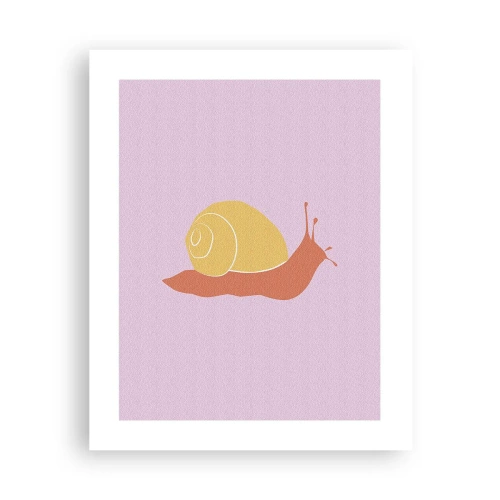 Poster - Es gibt keine Eile - 40x50 cm