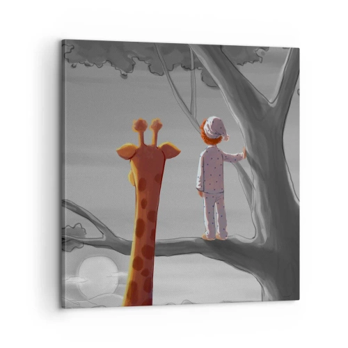 Bild auf Leinwand - Leinwandbild - Das passiert wirklich - 60x60 cm