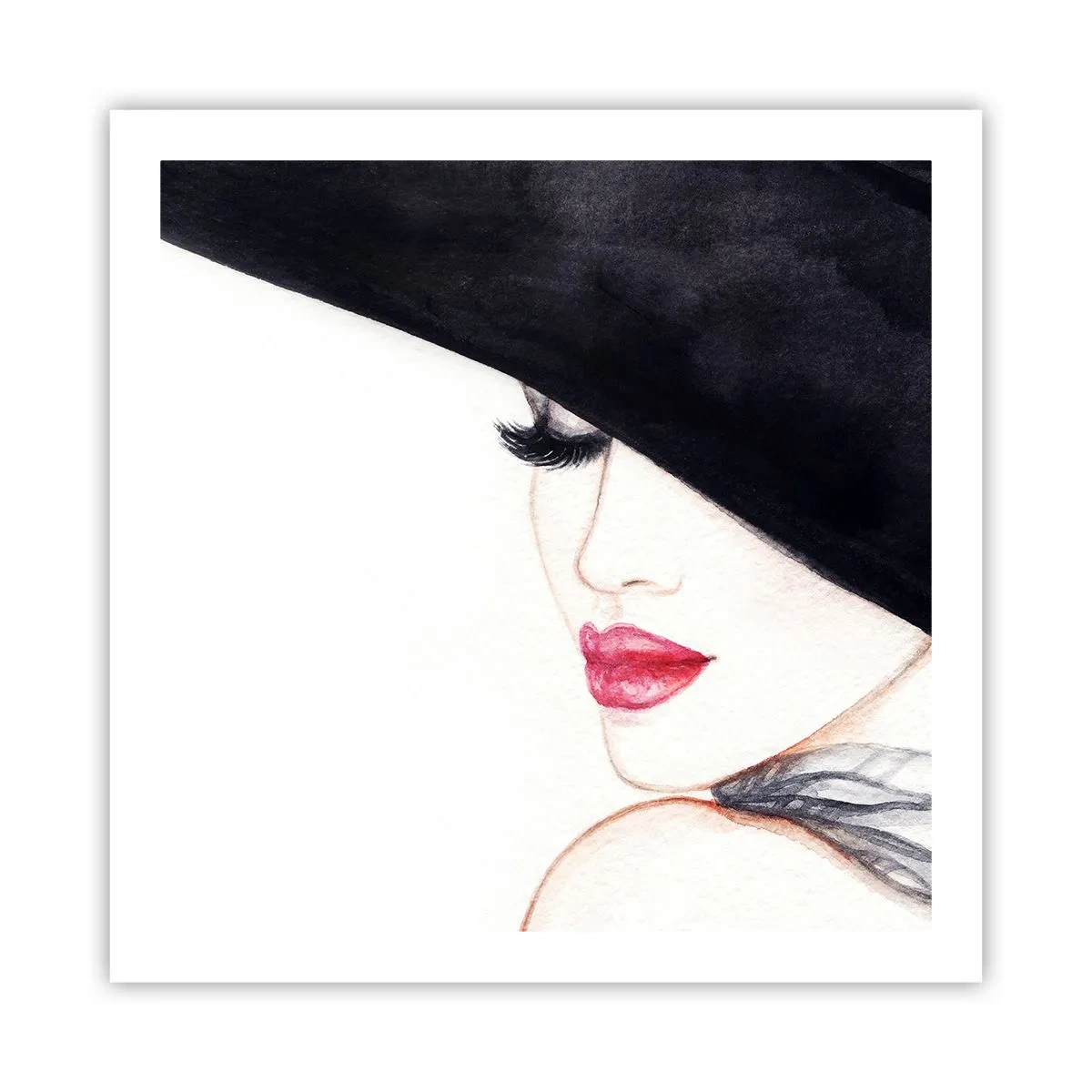 Poster - Eleganz und Sinnlichkeit - 60x60 cm