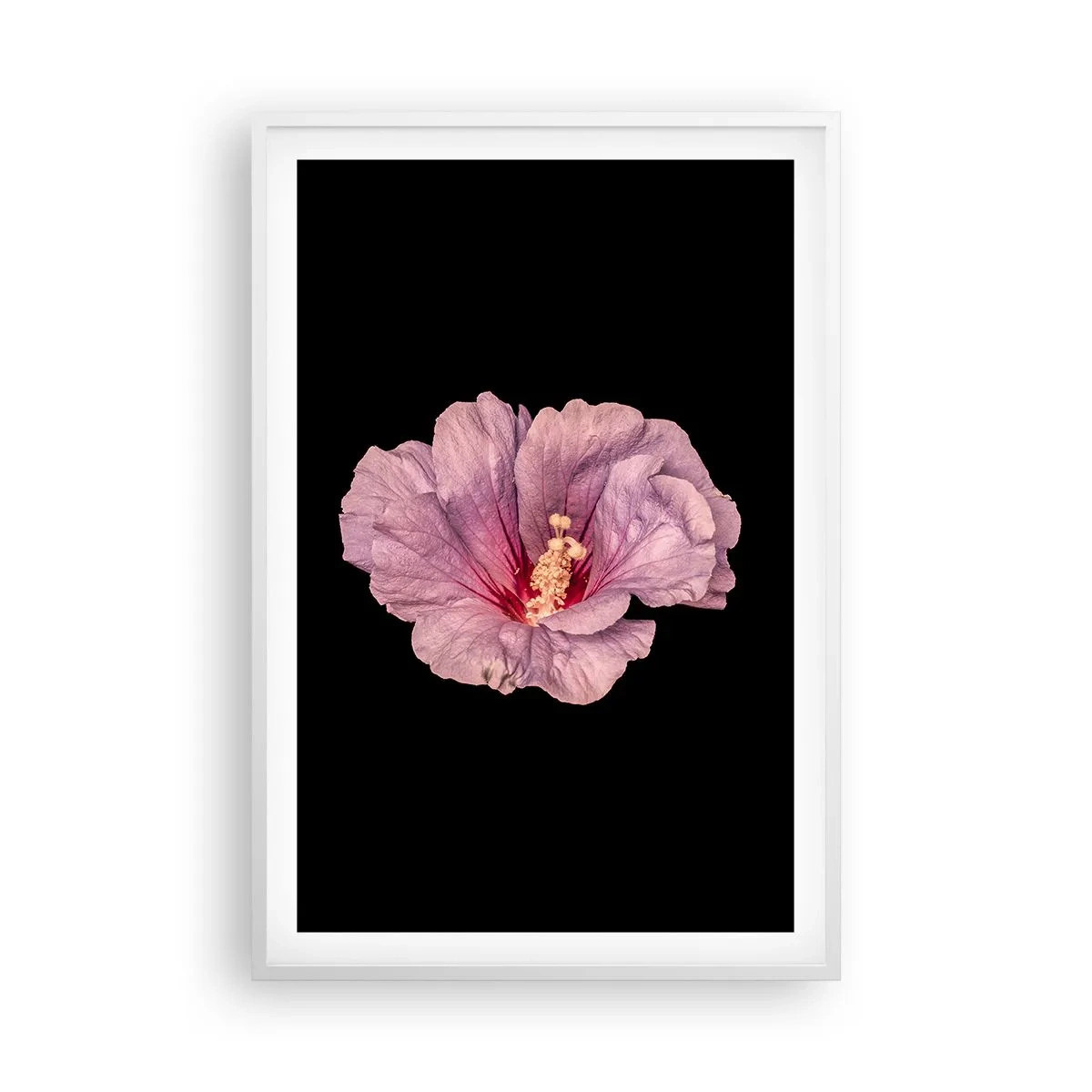 Poster in einem weißen Rahmen - Direkt ins Herz - 61x91 cm