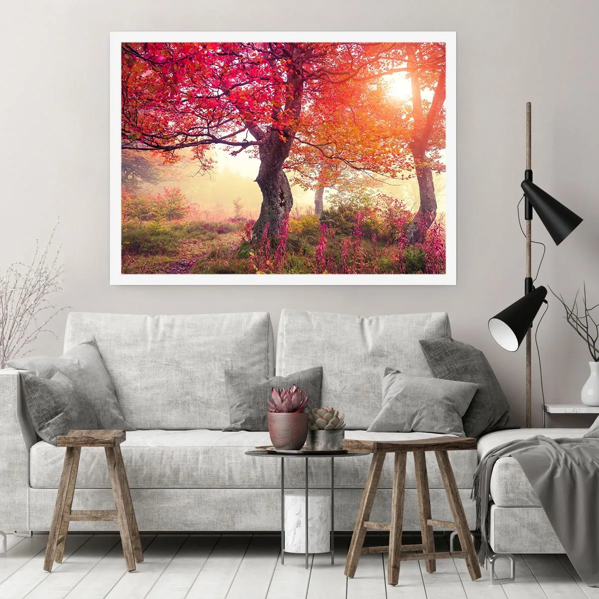 Poster - Blühende Raserei - 70x50 cm