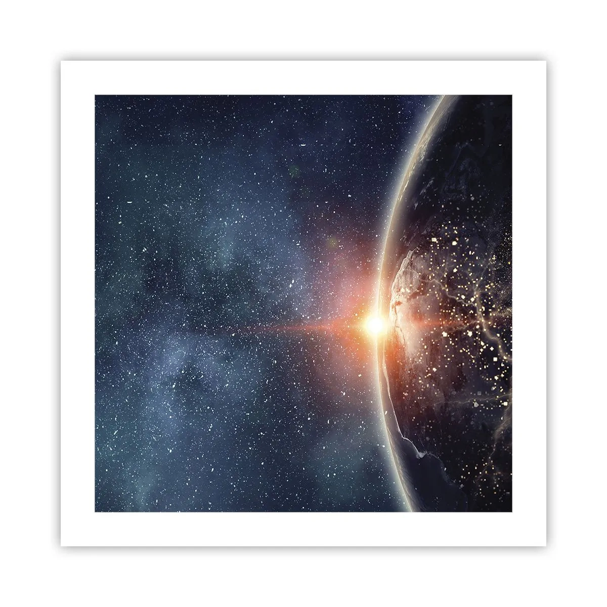 Poster - In einer neuen Perspektive - 50x50 cm