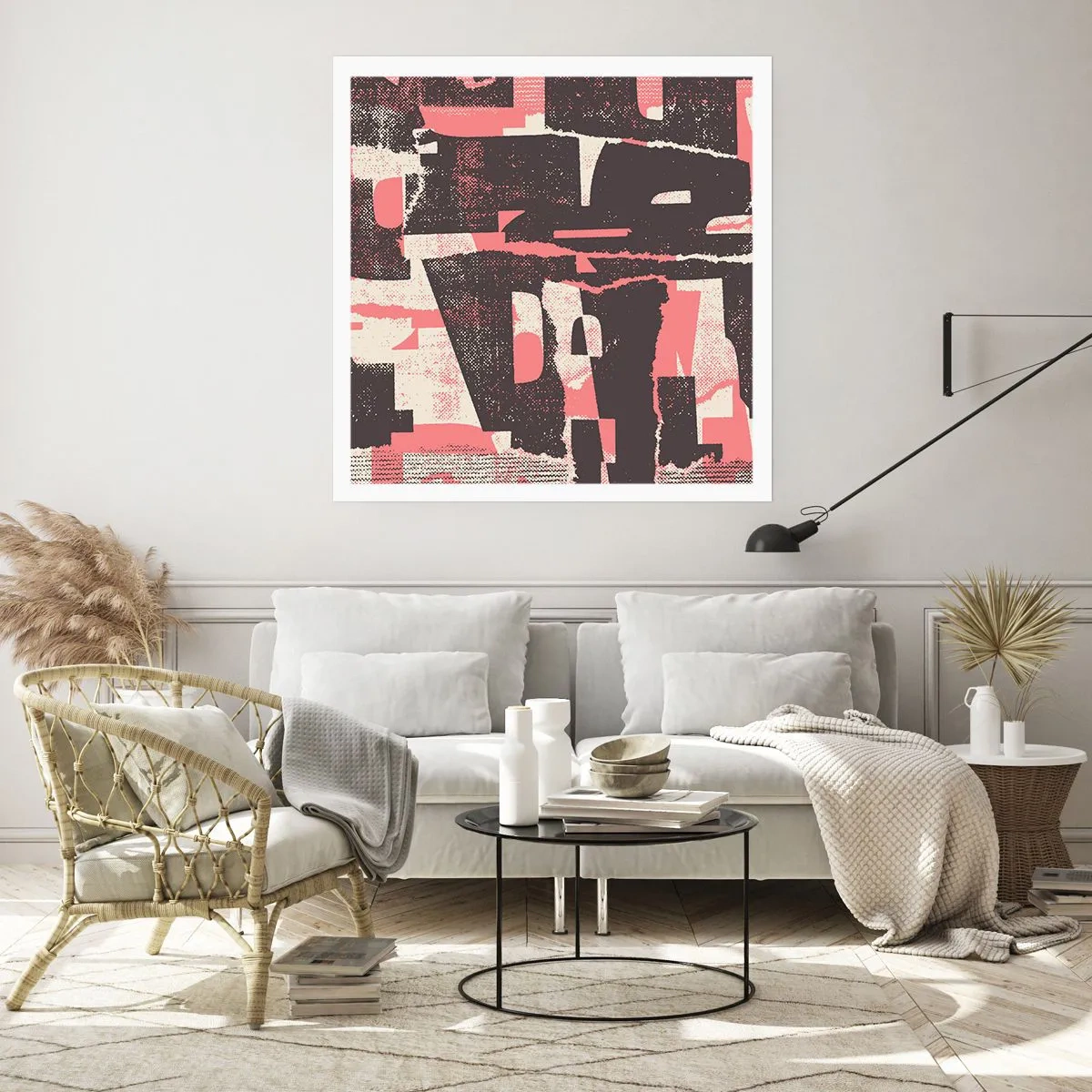 Poster - All dieser Lärm - 60x60 cm