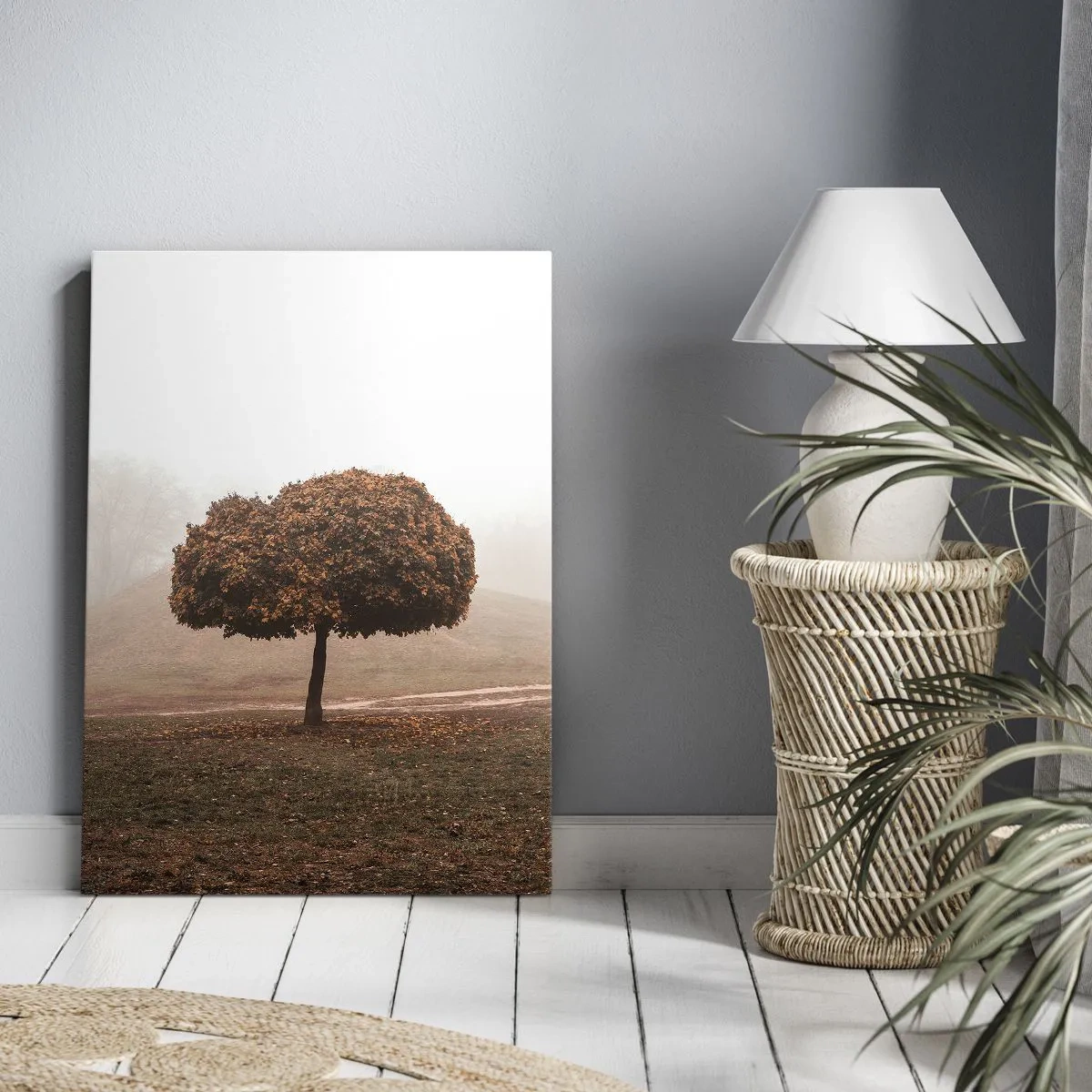 Bild auf Leinwand - Leinwandbild - Nach einem anstrengenden Sommer - 70x100 cm