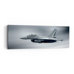 Bild auf Leinwand - Leinwandbild - Wirst du herausfordern? - 90x30 cm