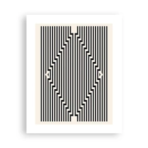 Poster - Geometrische Illusion - 40x50 cm