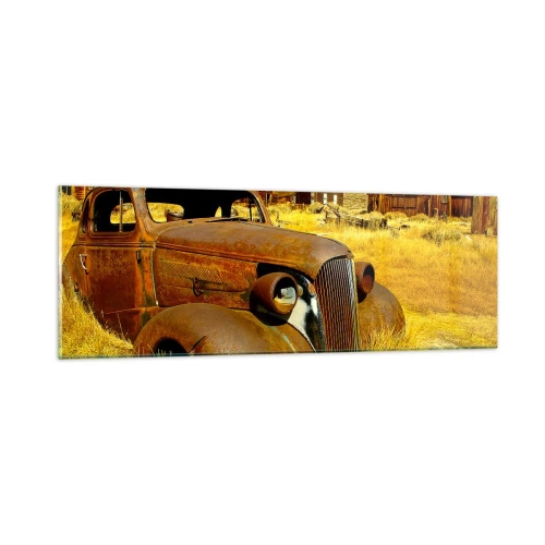 Glasbild - Bild auf glas - Eine wohlverdiente Ruhe - 90x30 cm