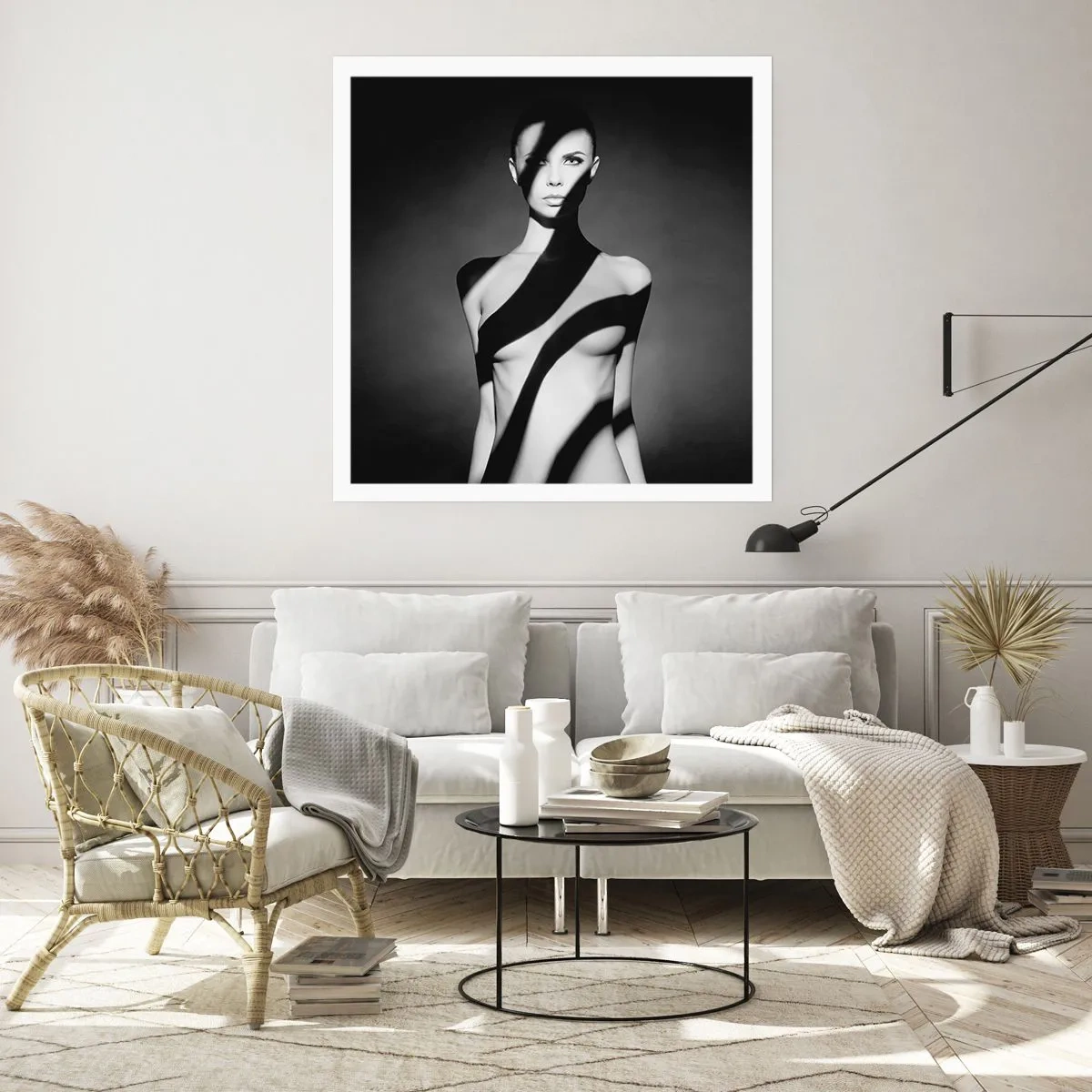 Poster - In Glanz und Schatten - 30x30 cm