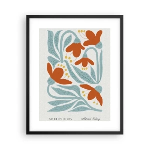 Poster in einem schwarzem Rahmen - Zur Erde, zur Sonne - 40x50 cm