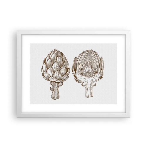 Poster in einem weißen Rahmen - Anatomie-Lektion - 40x30 cm