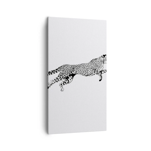 Bild auf Leinwand - Leinwandbild - Der schnellste der Welt - 45x80 cm