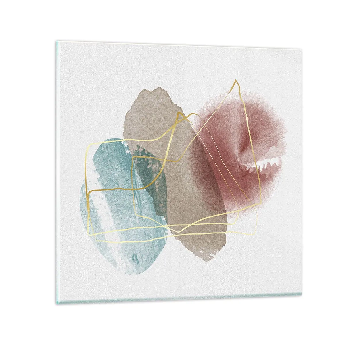 Glasbild - Bild auf glas - Korallen des Weltraums - 30x30 cm