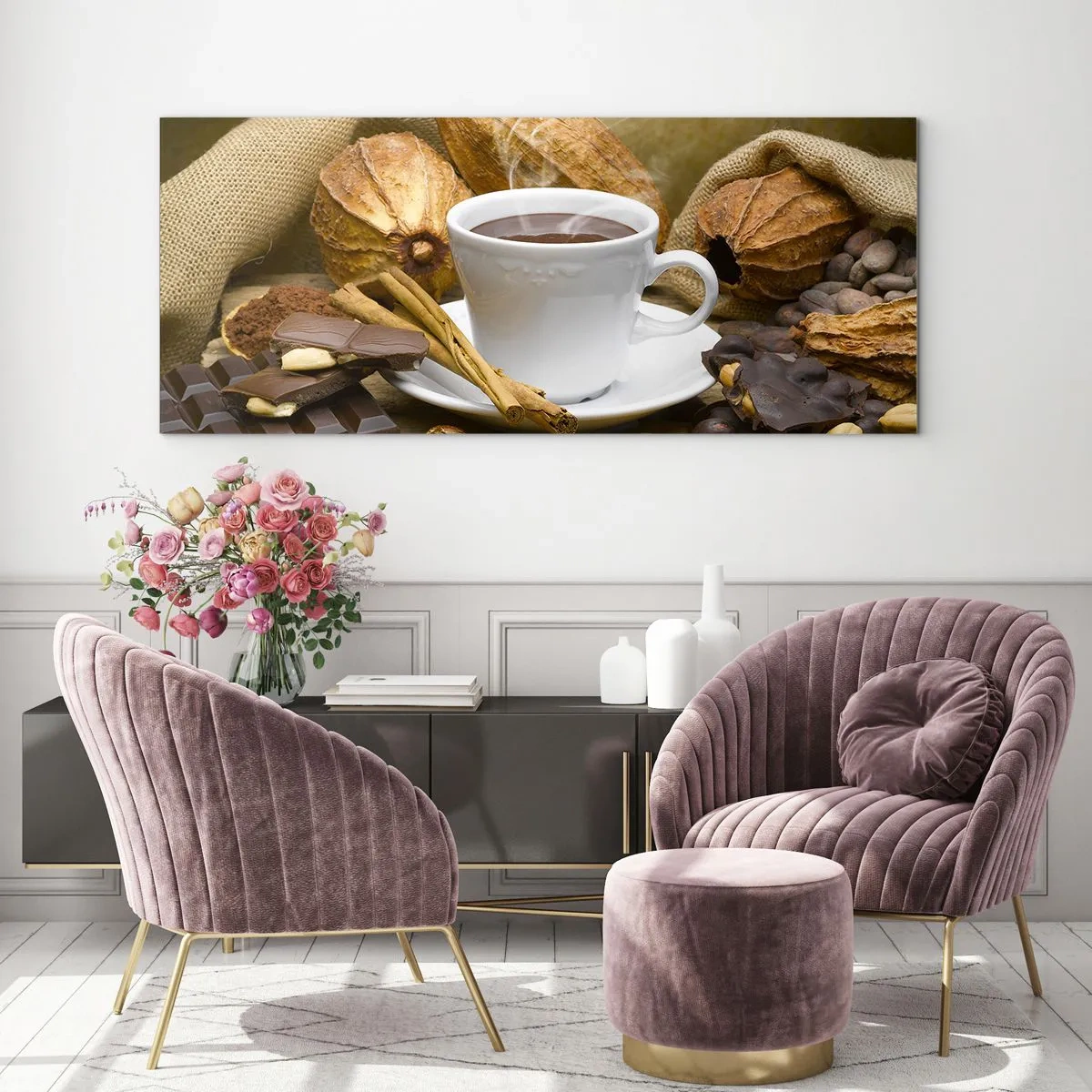 Glasbild - Bild auf glas - Für Nervenkitzel-Suchende - 100x40 cm