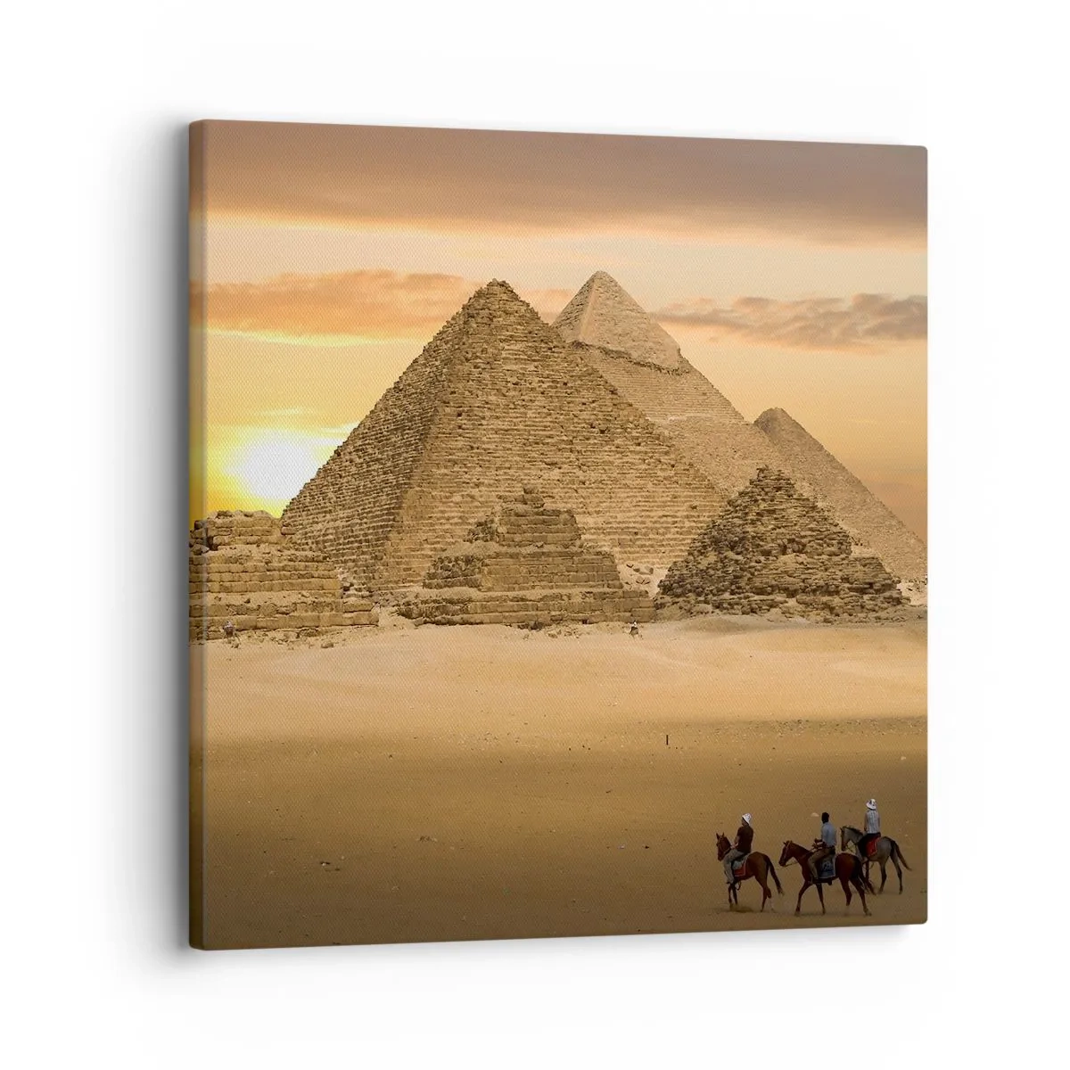 Bild auf Leinwand - Leinwandbild - Seit Tausenden von Jahren keine Veränderung - 30x30 cm