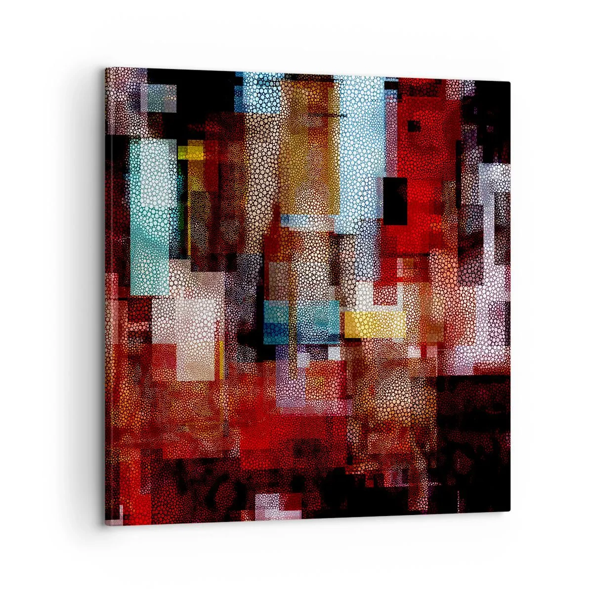Bild auf Leinwand - Leinwandbild - Verwirrung mit Verwirrung - 60x60 cm