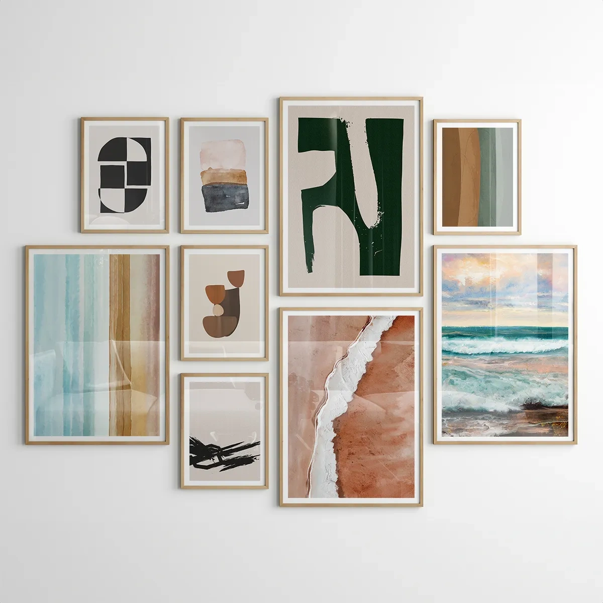 Calm waves - Inspiration für die Wand