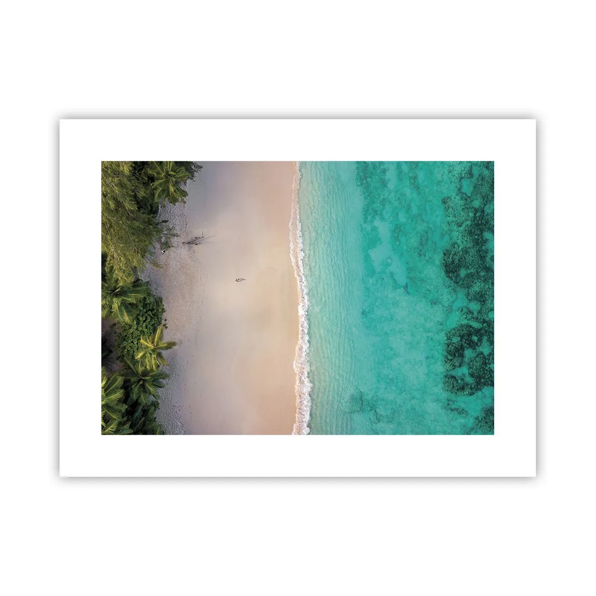 Poster - Paradiesstrand - 40x30 cm