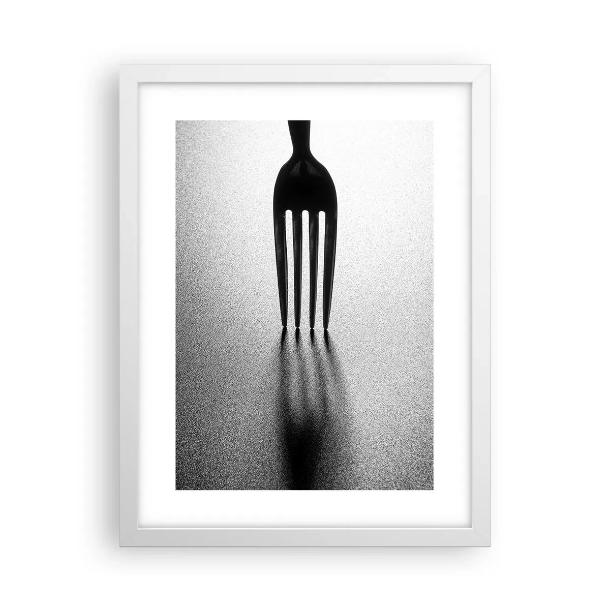 Poster in einem weißen Rahmen - Licht und Schatten - 30x40 cm