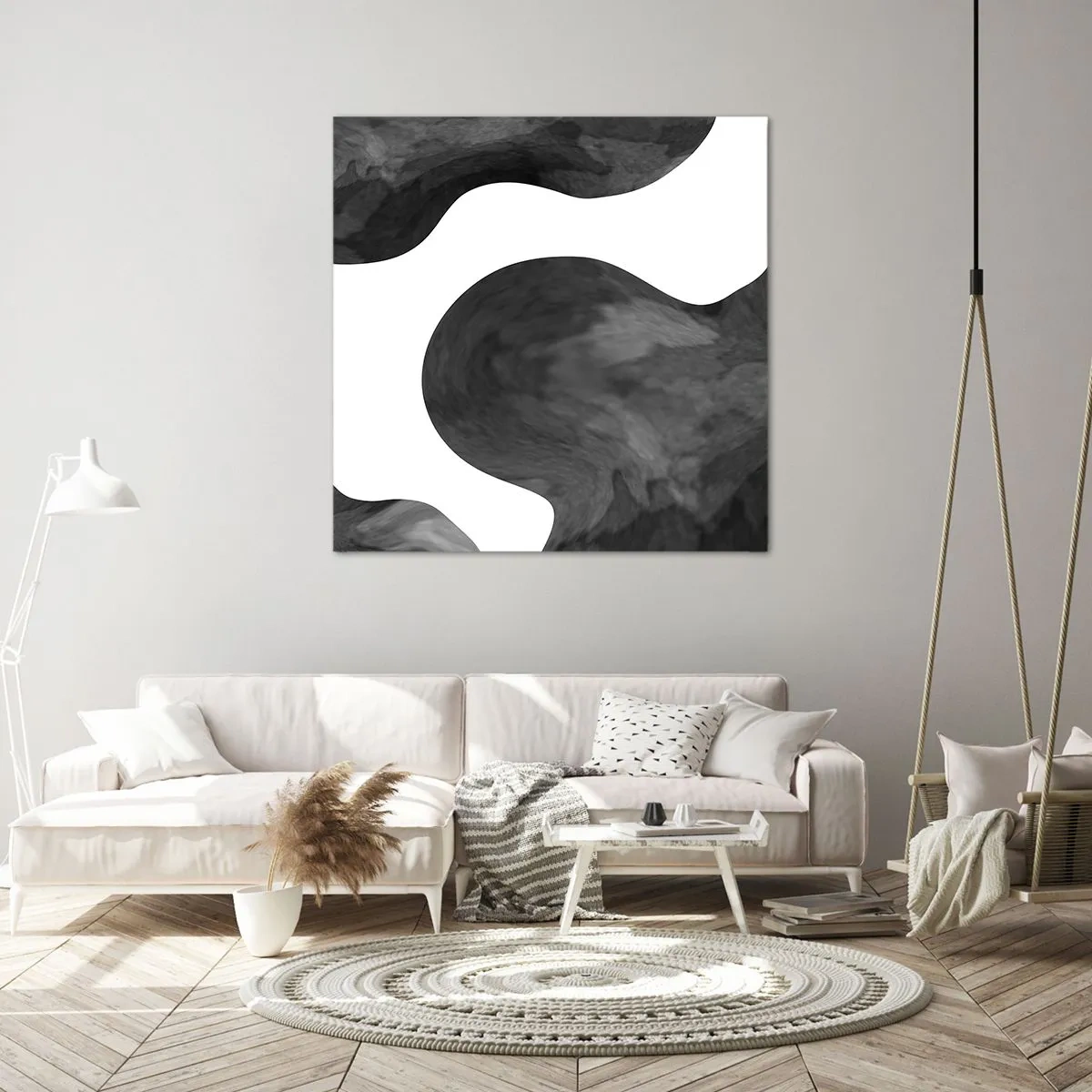 Bild auf Leinwand - Leinwandbild - Milchstraße - 70x70 cm