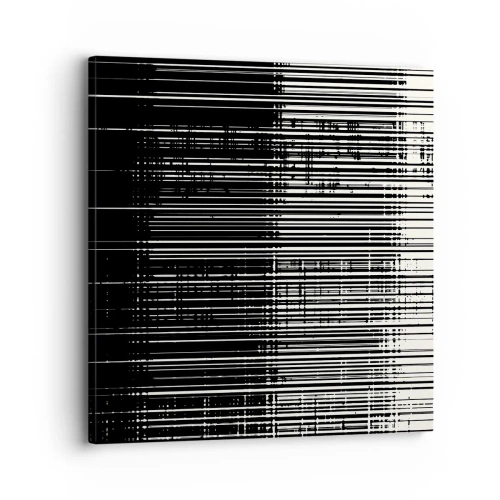 Bild auf Leinwand - Leinwandbild - Wellen und Vibrationen - 30x30 cm