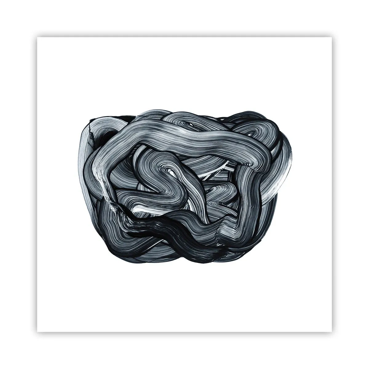 Poster - Es ist nicht so einfach - 30x30 cm