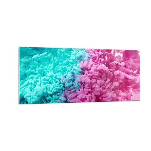 Glasbild - Bild auf glas - Letzte Begegnung - 100x40 cm