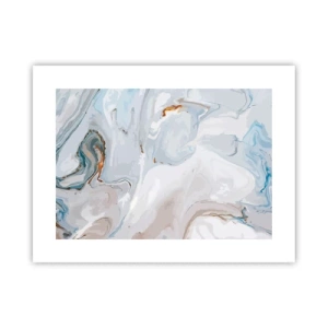 Poster - Das Weiß wird erhoben - 40x30 cm