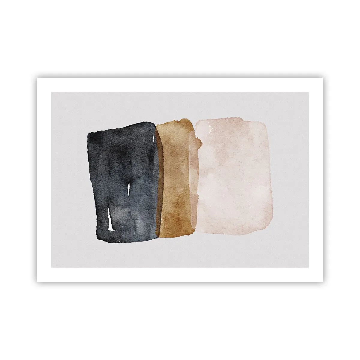 Poster - Die Komposition der Farben der Erde - 70x50 cm