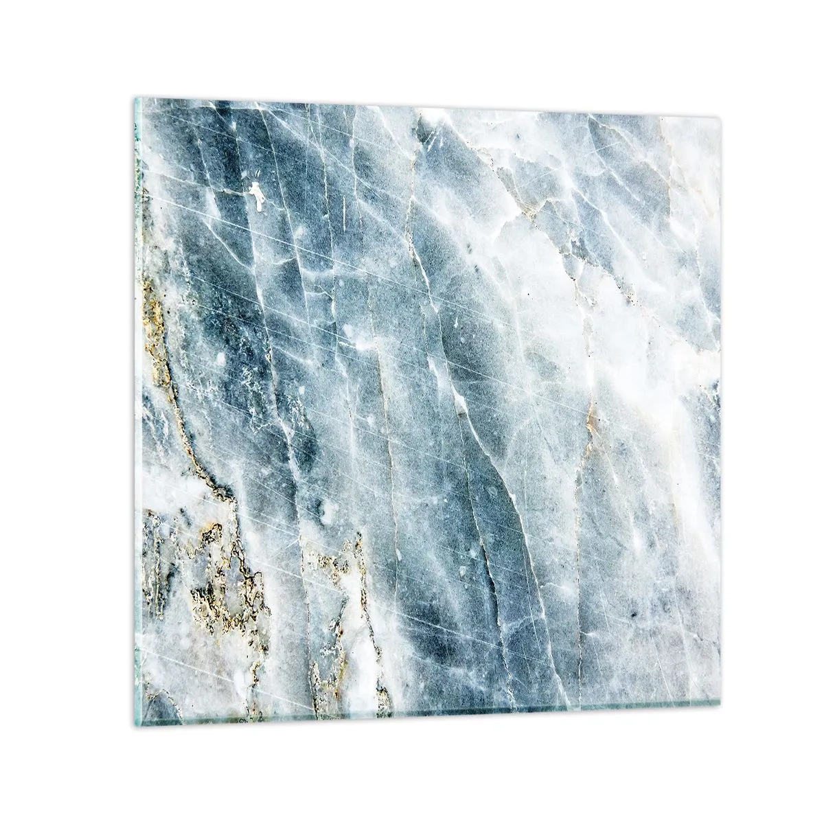 Glasbild - Bild auf glas - Eiswelt - 50x50 cm