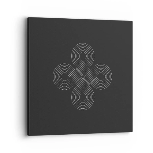 Bild auf Leinwand - Leinwandbild - Im keltischen Geist - 40x40 cm