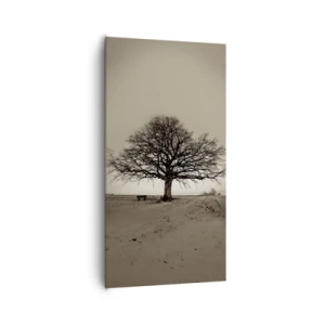 Bild auf Leinwand - Leinwandbild - Von hier zu Ewigkeit - 65x120 cm