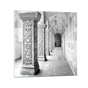 Glasbild - Bild auf glas - Und wo geht’s hin...? - 70x70 cm