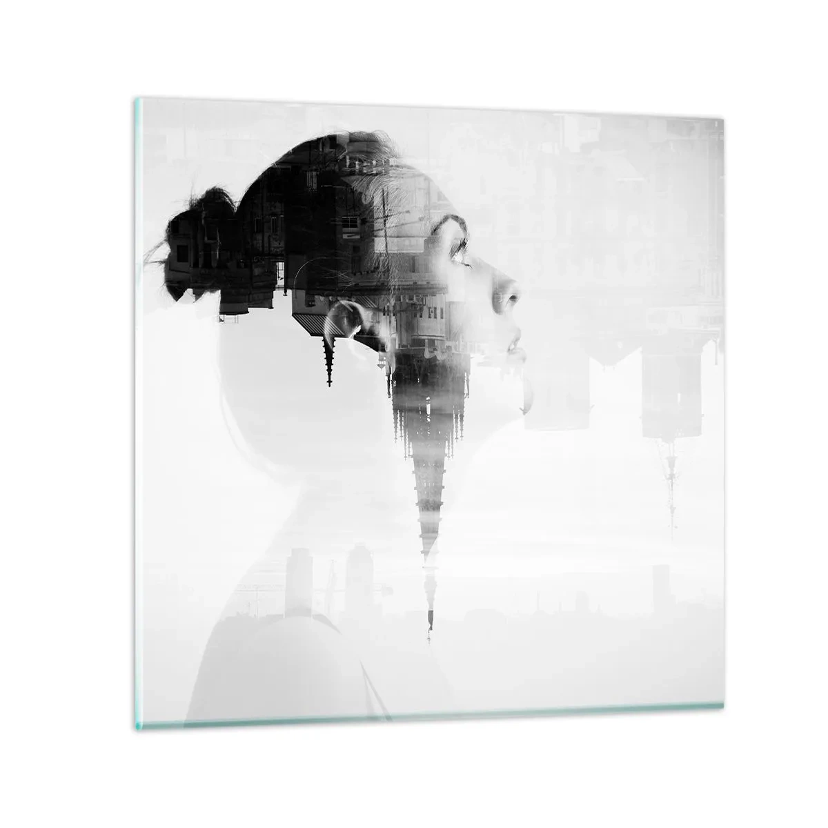 Glasbild - Bild auf glas - Auf beiden Seiten des Glases - 70x70 cm